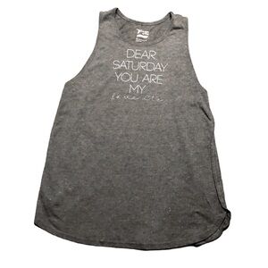 Old Navy Graphic Workout Racerback Tank Top